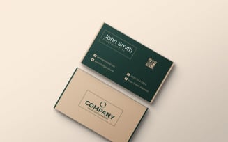 Luxury and elegant business card - Golden business card