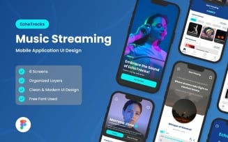 EchoTrack - Music Streaming Mobile App