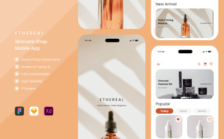 Ethereal - Skincare Shop Mobile Apps