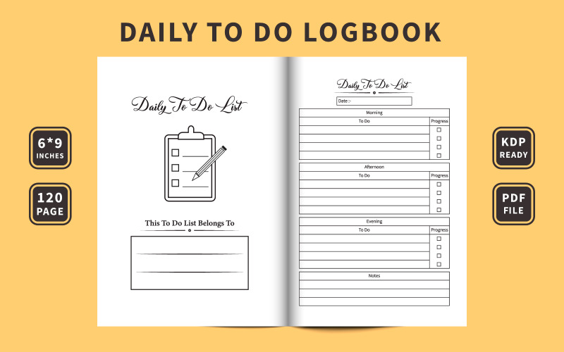 To do work list and diary interior vector Planner