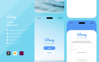 Wavey - Travel Mobile Apps