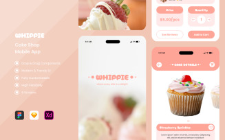 Whippie - Cake Shop Mobile Apps