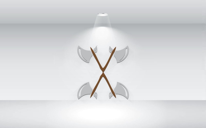 Axes Illustration Vikings Vector File Vector Graphic