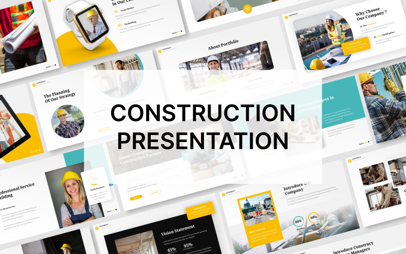 Construct Powerpoint Presentation Template PowerPoint Template