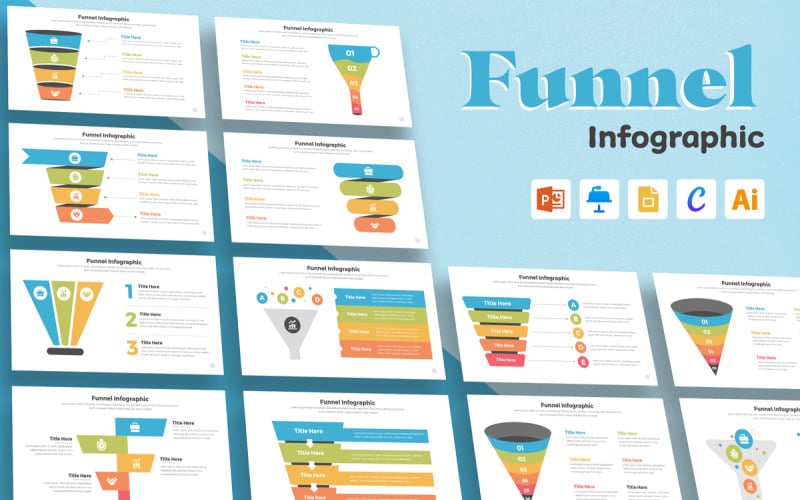 Funnel Infographic Templates Infographic Element