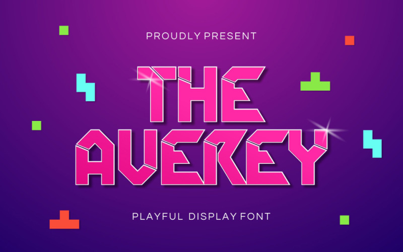 Averey Fun Font Type Design