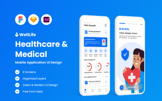 WellLife - Healthcare and Medical Mobile App