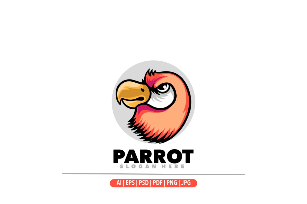 Template #373045 Head Bird Webdesign Template - Logo template Preview