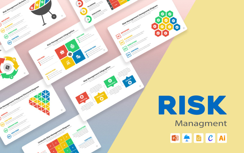 Risk Management Infographic Infographic Element