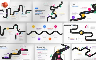 Roadmap Journey PowerPoint Infographic Template