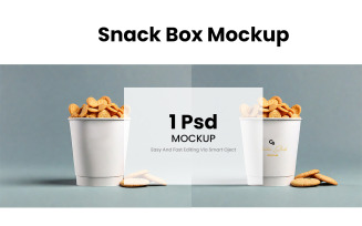 Snack Cup Mockup 03 Preview