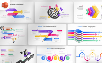 Arrow Process PowerPoint Infographic Template