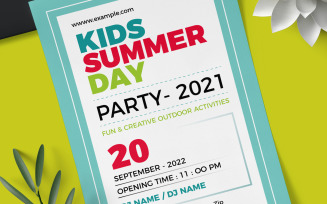 Children’s or Kids Party Flyer