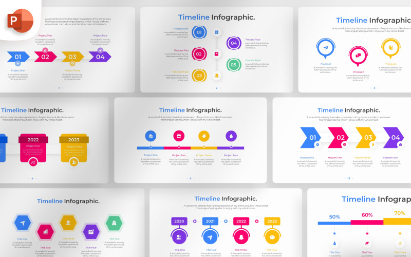 Timeline PowerPoint Infographic Template PowerPoint Template