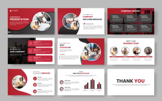 Vector corporate business presentation and business portfolio, profile design