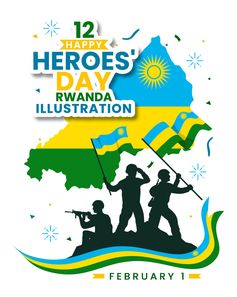 Template #373277 Rwanda Heroes Webdesign Template - Logo template Preview