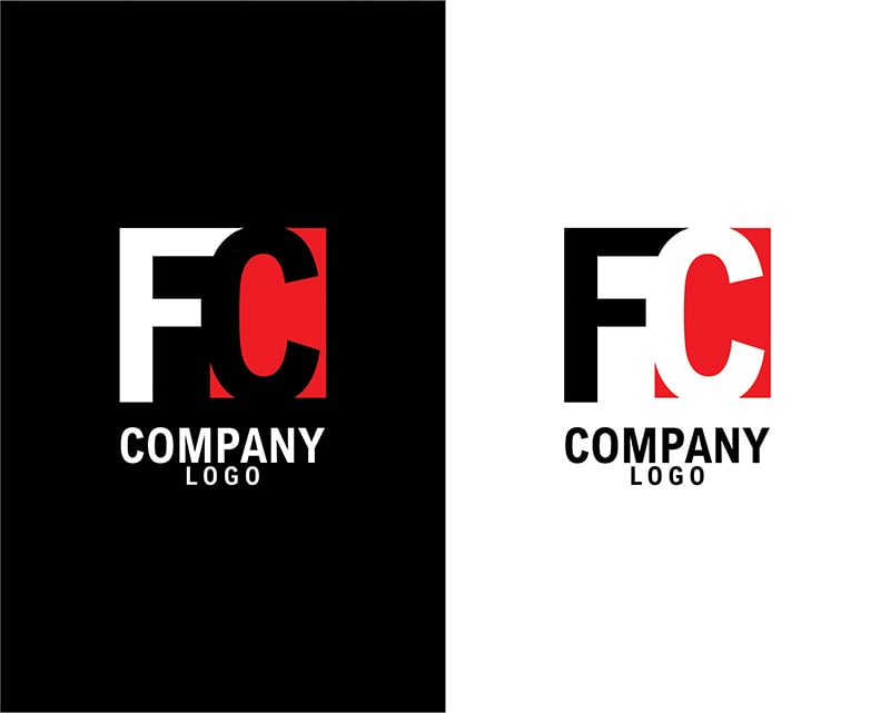 Template #373296 Letter Fc Webdesign Template - Logo template Preview