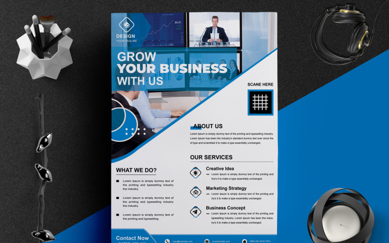 Creative Business Flyer Template Layout Corporate Identity