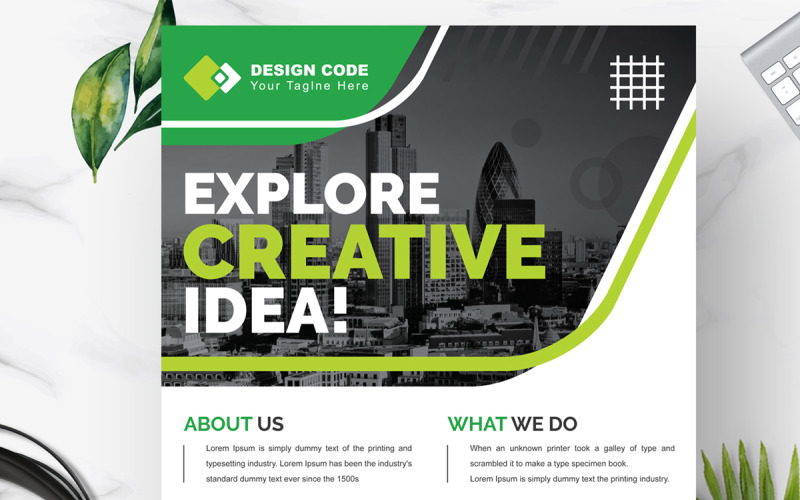 Creative Marketing Business Flyer Template Corporate Identity