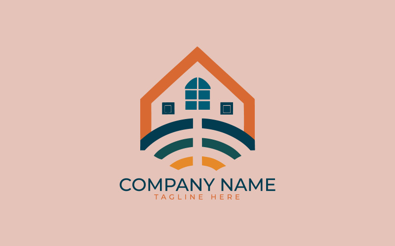 Distinctive Design for Your Real Estate Identity Logo Template