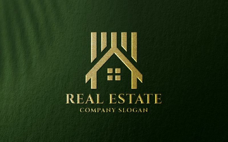 Luxe Homes Pro Real Estate Logo Logo Template