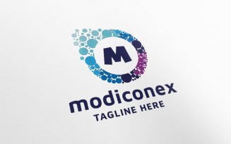 Modiconex M Letter Pro Logo