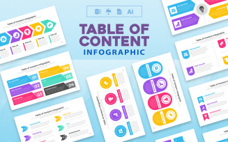 Table of Content Infographics