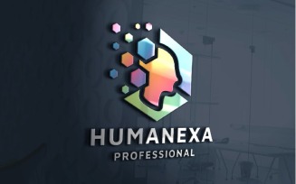 Virtual Humanexa Mind Pro Logo