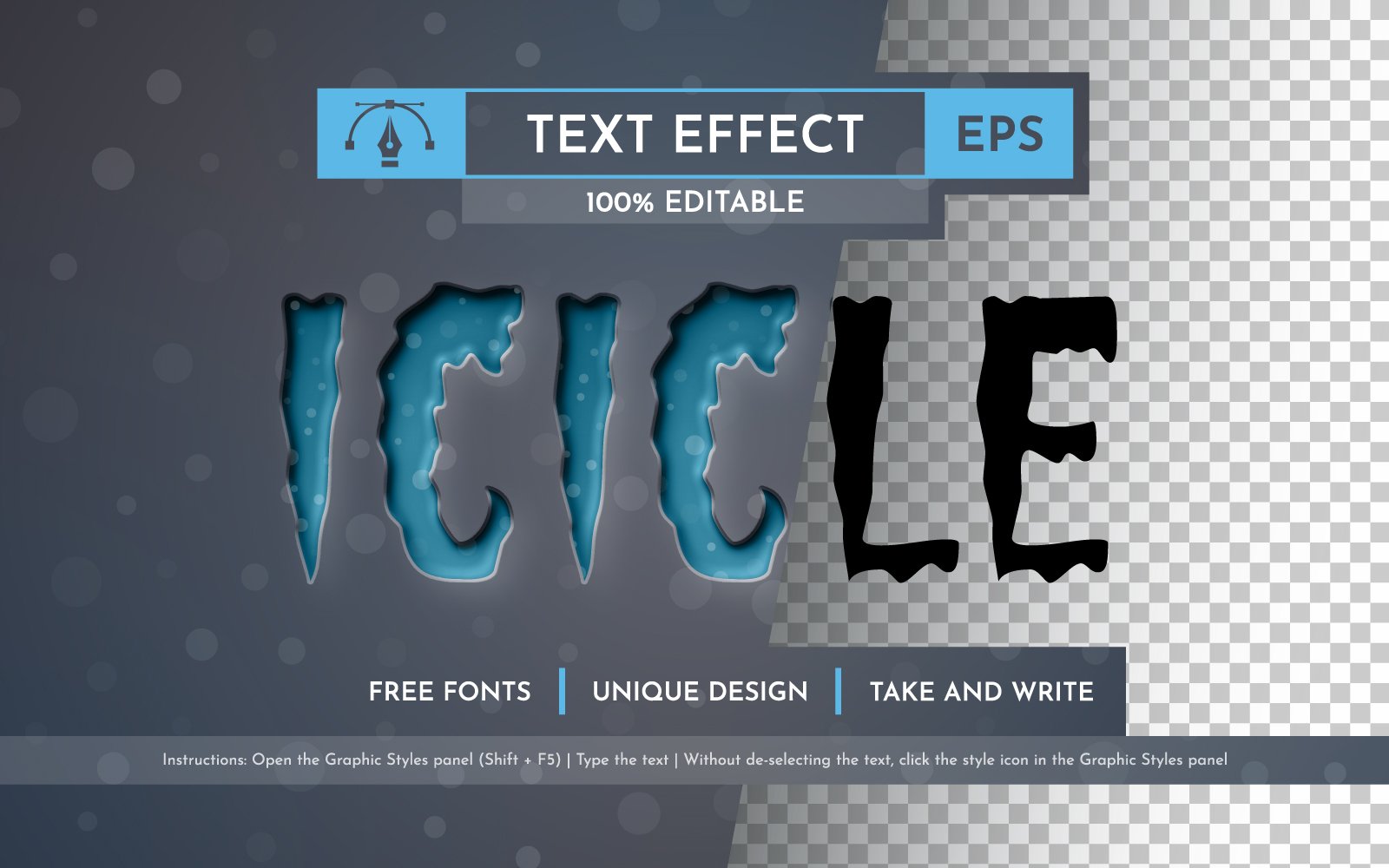 Template #373339 Text Effect Webdesign Template - Logo template Preview