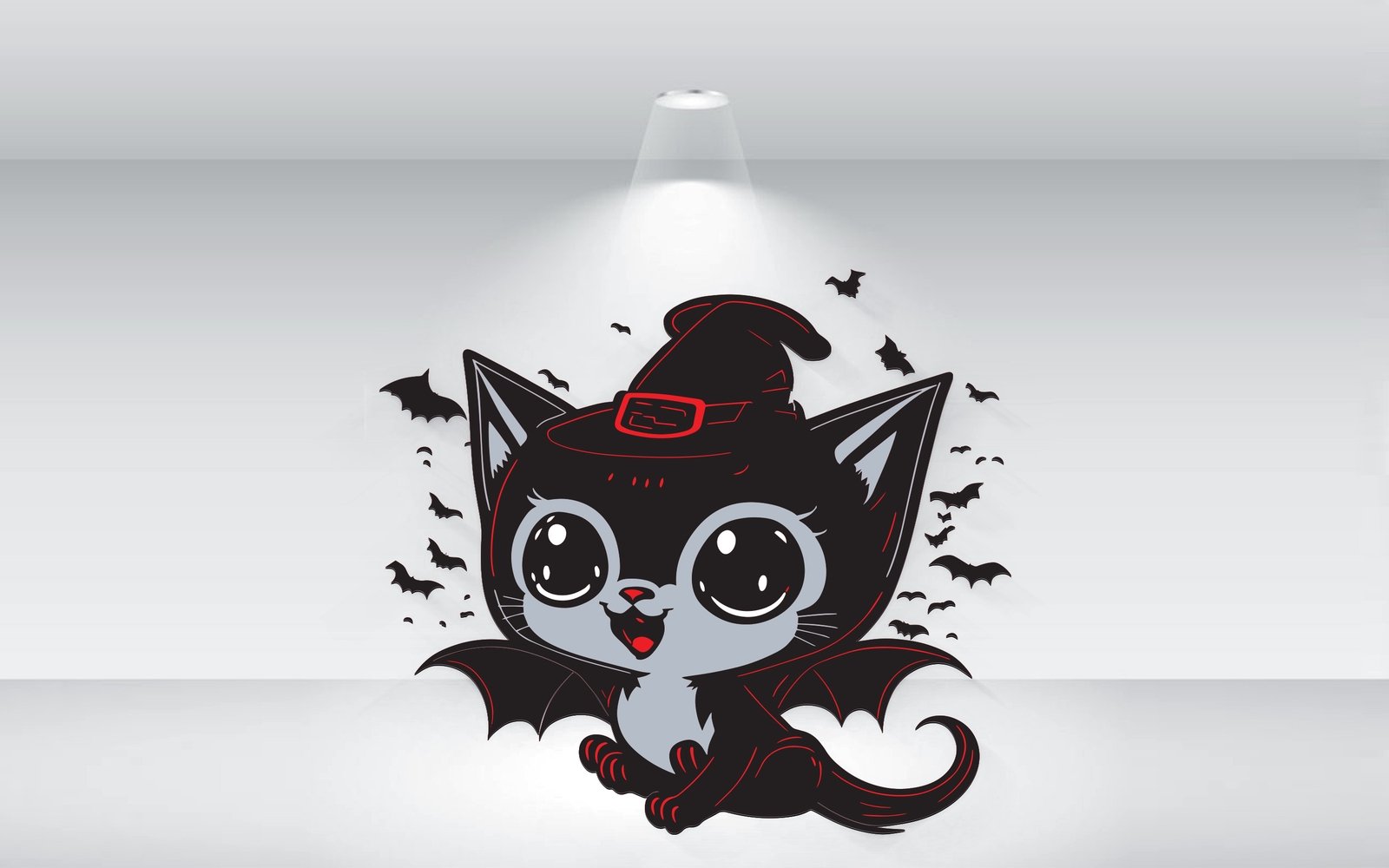 Template #373387 Cat Halloween Webdesign Template - Logo template Preview