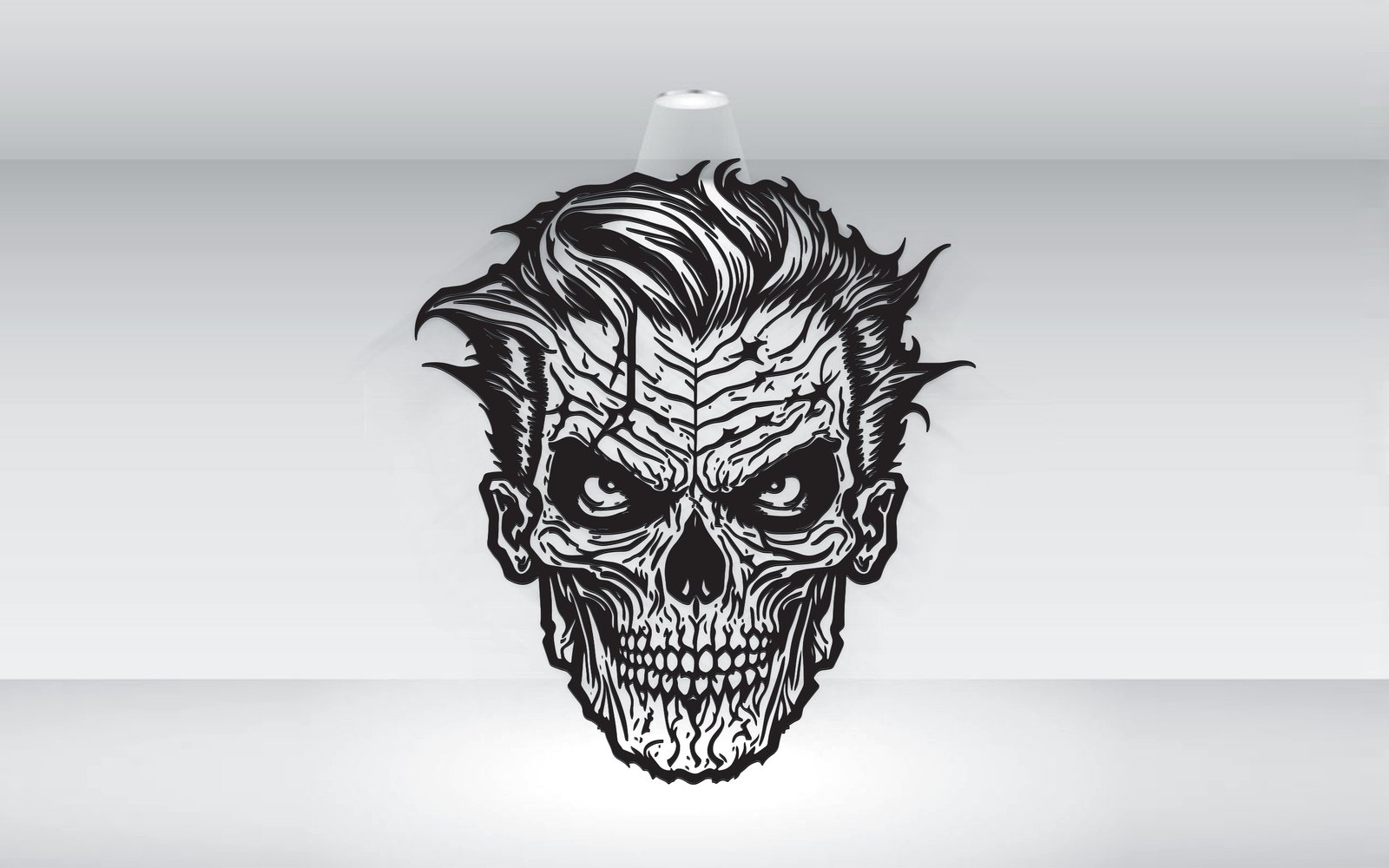 Template #373392 Head Halloween Webdesign Template - Logo template Preview