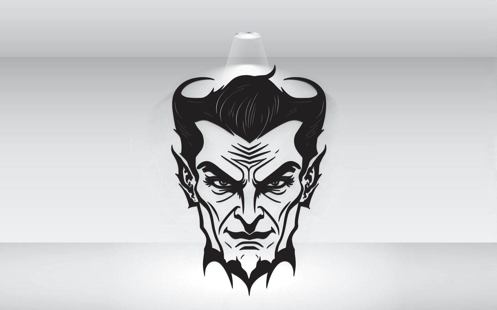 Template #373393 Vampire Head Webdesign Template - Logo template Preview