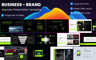 Business Brand Keynote Presentation Template