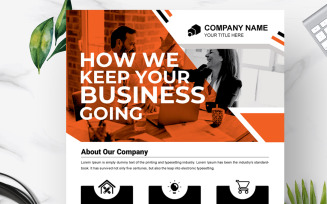 Corporate Business Company Flyer Template