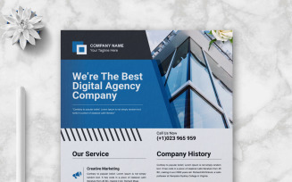Digital Agency Flyer Template