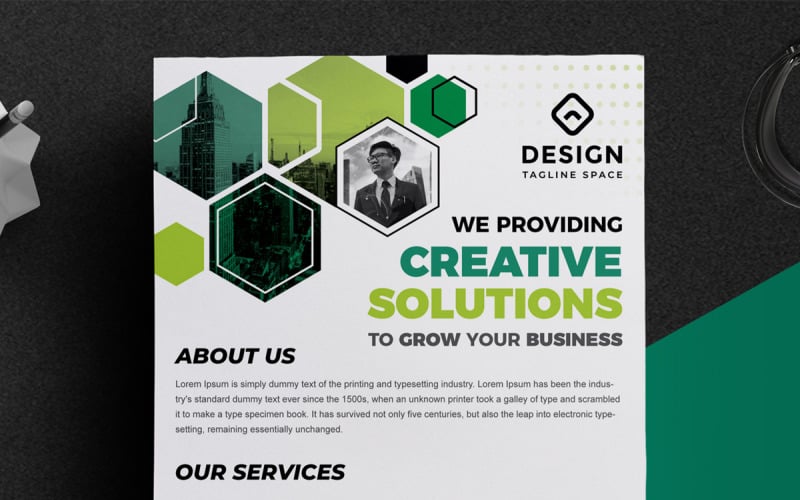 Marketing Flyer Design Templates Corporate Identity