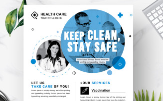 Medical Flyer Template layout