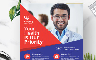 Corporate Flyer Medical Template