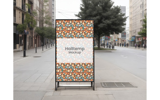 Street Poster Mockup - Street Poster Mockup #28