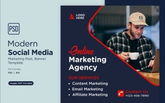 Digital Marketing Agency Business Banner Design Template 1.