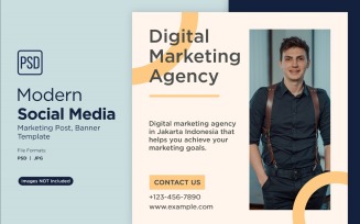 Digital Marketing Agency Business Banner Design Template 4.