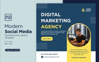 Digital Marketing Agency Business Banner Design Template 6.