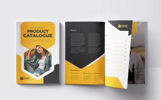 Product Catalog Layout Template Catalogue design