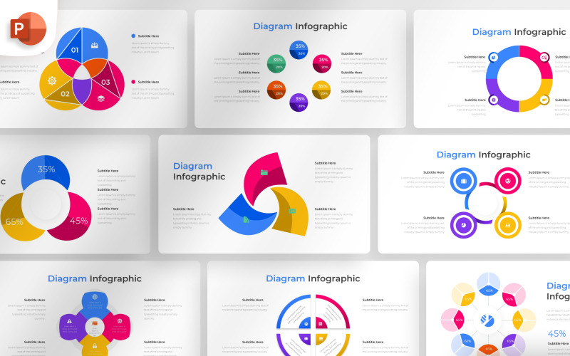Diagram PowerPoint Infographic Template PowerPoint Template