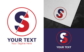 Elegant S letter logo Template Design