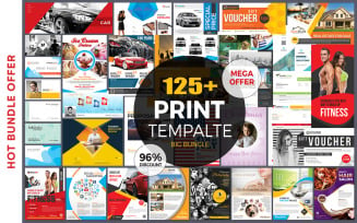 125+ Print Template Mega Bundle