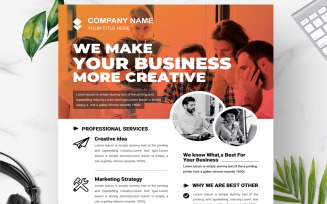 Yellow Corporate Flyer Templates