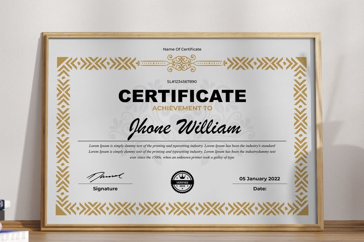 Kit Graphique #373892 Award Certificat Divers Modles Web - Logo template Preview
