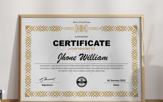 Certificate Templates Layout