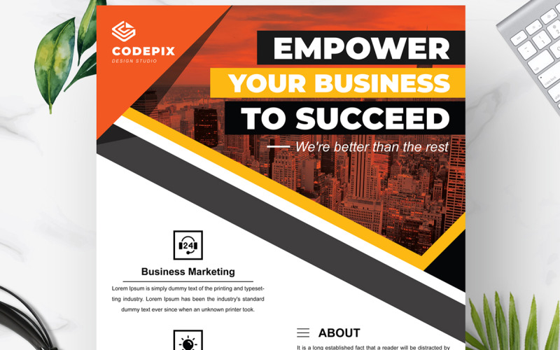 Corporate Business Flyer 2024 Corporate Identity